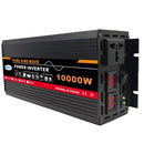 SOLIKETECH 10000W Pure Sine Wave Inverter Car Power Converter DC 12 / 24 / 48 / 60V to AC 220V Truck Inverter with LED Display - DC 24V to AC 220V