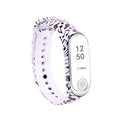 Silicone Painting Wrist Strap Watch Band for Xiaomi Mi Band 3 & 4