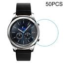 50 PCS 38mm Diametral Universal Tempered Glass Film for Galaxy, LG, Sony, Huawei, Garmin