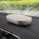 Intelligent Car Air Purifier Negative Ion Deodorant Interior Supplies (White)