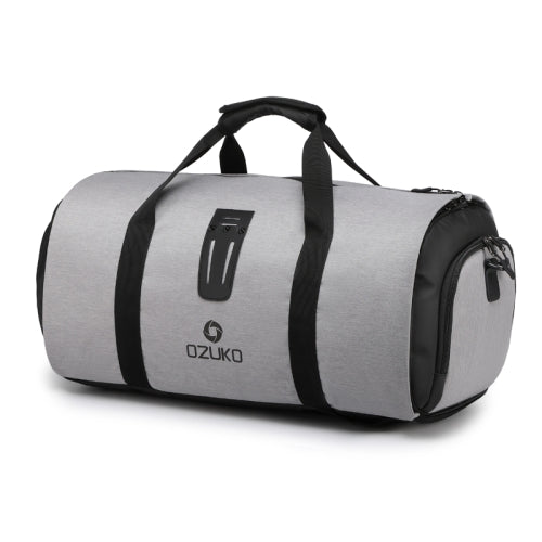Ozuko 9209 Sports Fitness Large Capacity Portable Travel Bag(Light Grey)