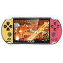 CoolBaby RS-06 Retro Game Classic Games Retro Handheld Game Console with 5.1 inch HD Screen, Support GBA(Red Yellow)
