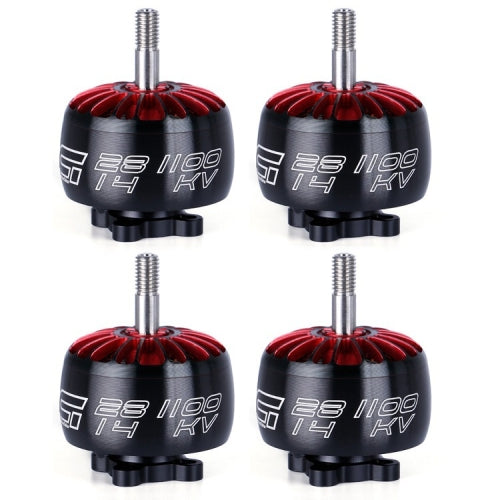 4 PCS iFlight XING 2814 1100KV CNC RC 3-6S Brushless Motor for DIY RC Racing Drone