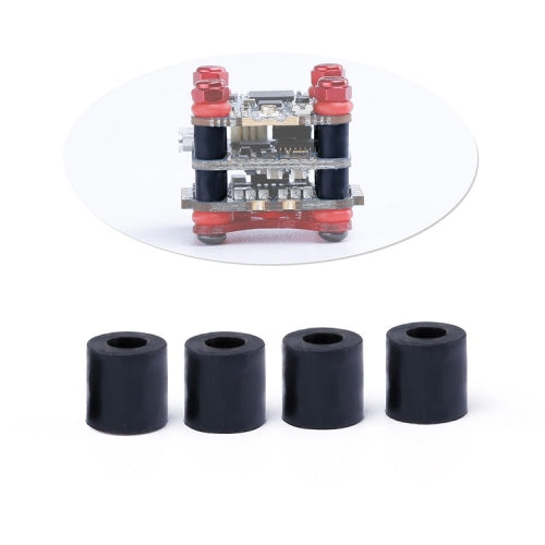 100 PCS iFlight M2 4mm Damping Standoff 16x16 Flytower Shock Absorber Rubber Column Separation Pillar for FPV Race Drone