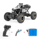 HD6241 1:16 Mountain-climbing Bigfoot Four-wheel Children Remote-controlled Off-road Vehicle Toy(Silver)