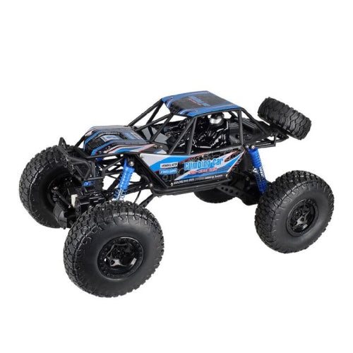 2837 1:10 Large High Speed Four-wheel Climbing Vehicle Model Bigfoot Monster Off-road Remote Control Racing Toy(Blue)