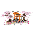SEMBO 601075 Cherry Blossom Series Puzzle Assembled Toy Small Particle Building Blocks