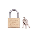 Copper Padlock Small Lock, Style: Short Lock Beam, 20mm Open