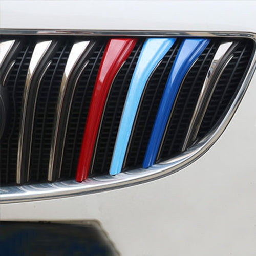 3 PCS Car Front Grille Plastic Decoration Strip Front Grill Grille Inserts Cover Strip Car Styling Accessories for Regal 2014-2017