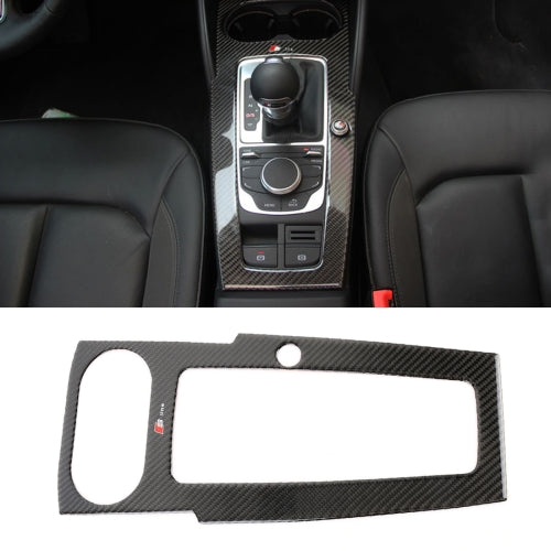 Car Carbon Fiber Gear Decorative Panel for Audi A3