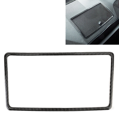 Car Dashboard Horn Carbon Fiber Decorative Sticker for Mercedes-Benz W204