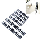 6 PCS England National Flag Rear View Mirror Door Edge Guards Trim Molding Protection Strip Scratch Protector Car Door Guard Crash Barriers Sticker