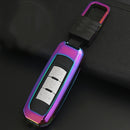 A Style Car Auto Buckle Key Shell Zinc Alloy Car Chain Shell Car Key Shell Case Key Ring for Trumpchi, Random Color Delivery