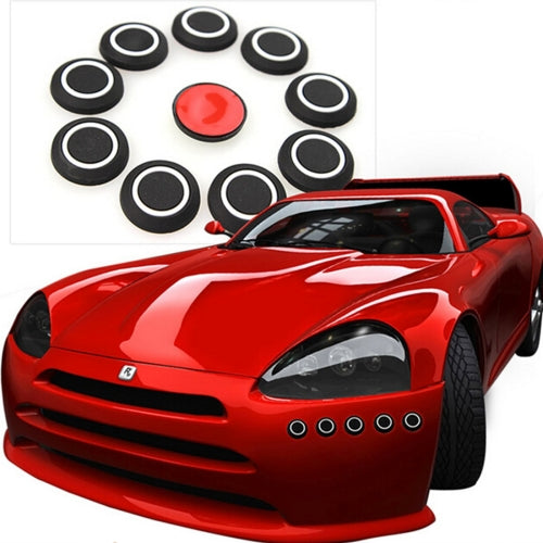 10 PCS Car Styling Anti-collision Sticker(Black)