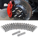 20 PCS 5.8cm Universal Car Modification Extended Wheels Stud Conversion M12x1.5 to M12x1.5 Screw Adapter LN032 LN033 LN044