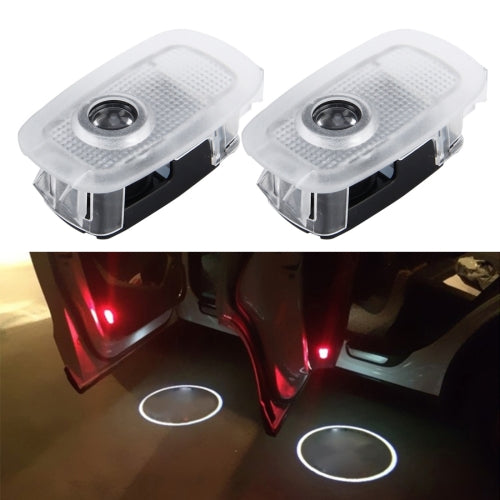 2 PCS LED Car Door Welcome Logo Car Brand 3D Shadow Light for Mercedes-Benz S (W221) 2006--2013