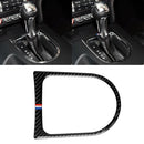 Car USA Color Carbon Fiber Shift Frame Decorative Sticker for Ford Mustang 2015-2017