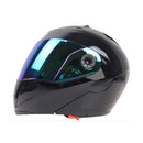 JIEKAI 105 Full Face Helmet Electromobile Motorcycle Double Lens Protective Helmet, Size: L (Black+Color)
