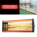 220V 1050W Heat Light Infrared Dryer Spray Paint Heating Curing Lamp Baking Booth Heater