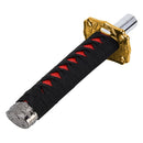 Universal Metal Hand Shape Shank Shape Decorative Strip Hand Brake Lever Hand Brake Cover Grips Hand Brake Protective Cover(Black)