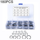 180 PCS Car C Shape Circlip Snap Ring Assortment Retaining Rings