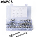 360 PCS All Aluminum POP Rivet Assortment Kit