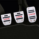3 PCS Automatic Transmission Car Pedals Pads for Toyota Vios