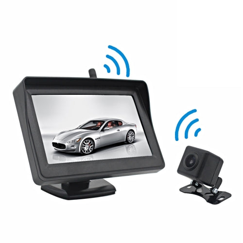 PZ612-W IP67 120 Degree Car Rearview Mirror Monitor