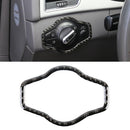 Car Carbon Fiber Headlight Switch Button Decorative Sticker for Audi A4L / A5 / Q5