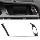 Car Carbon Fiber Navigation Outer Frame Decorative Sticker for Audi A4L / A5 / Q5