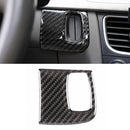 Car Carbon Fiber Key Panel Decorative Sticker for Audi A4L / A5 / Q5