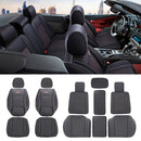 Universal Car Seat Cushion Leather Seat Cover, Five Seats