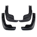 4 PCS Car Auto Semi-Rigid PVC Splash Flaps Mudguards Fender Guard for Nissan Qashqai 2016 Version