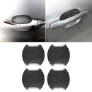 4 PCS Car-Styling Carbon Fiber Door Outer Handle Scratches Resistant Stickerfor Toyota Camry