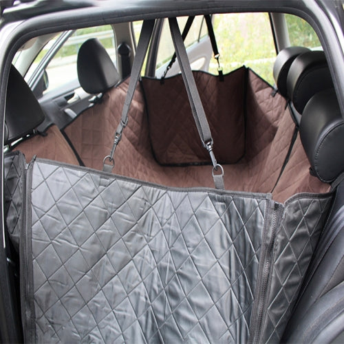 Nonslip Folding Waterproof Car Rear Seat Cover Pet Cat Dog Cushion Mat, Size: 148 x 140 x 45cm