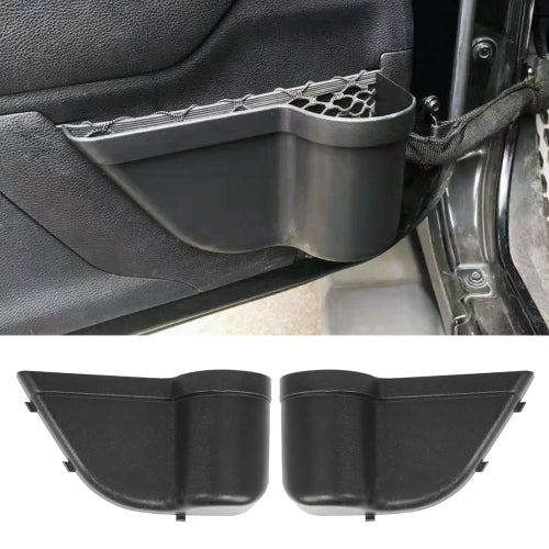 2 PCS Car Door Cup Holder Auto Storage Box Multi-use Tools Organizer Boxes for Jeep Wrangler JK 2011-2017