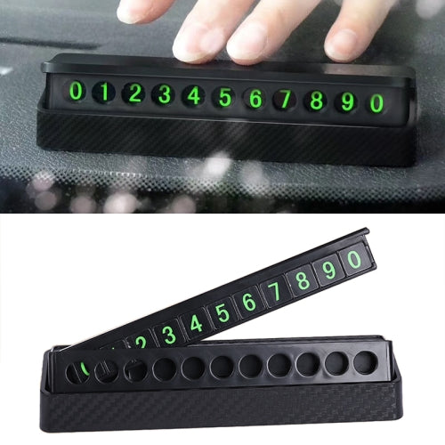 3R-2143 Creative Temporary Parking Card Car Sticker