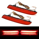 2 PCS 382 0.06W / 12V Car Rear Bumper Light Brake Light for Honda Fit 2011