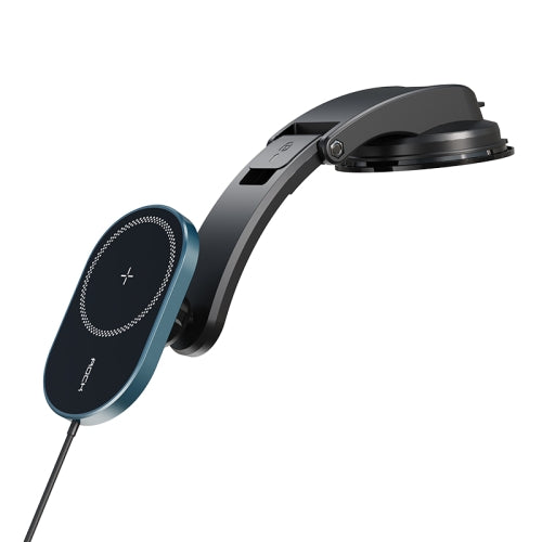 ROCK SPACE Q1 / W36 15W Max MagSafe Magnetic Car Bracket Wireless Charger for iPhone 12 Series
