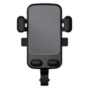 HAMTOD M1 Motorcycle Electric Car Bicycle Navigation Mobile Phone Holder, Handlebar Version(Black)