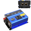 300W DC 12V to AC 220V Car Multi-functional Pure Sine Wave Power Inverter, Random Color Delivery