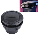 Universal 60mm Round AC Air Outlet Vent for RV Bus Boat Yacht Auto Air Conditioner Vent Replacement Parts Car Accessories(Black)