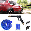 Car / Household Portable High Pressure Wash Water Gun Garden Irrigation Set(Black)