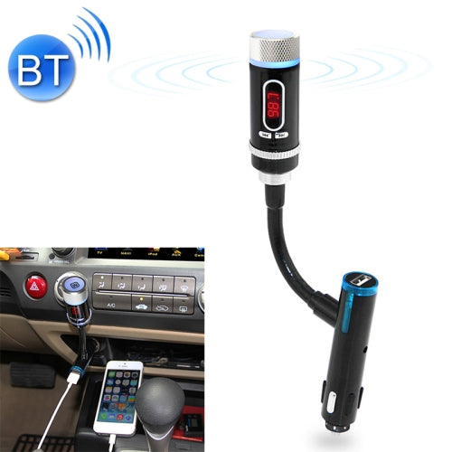 Car Bluetooth Hands-free Call FM Transmitter Supports A2DP Car Charger