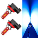2 PCS H8 / H11 DC9-24V 7W 1200LM IP65 Car LED Fog Light (Ice Blue Light)