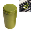 Car Heat Resistant Flame-retardant PBT Ashtray (Green)