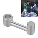 Car Hidden Creative Aluminum Alloy Seat Hook Organizer Storage Hanger (Silver)