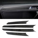 Car Carbon Fiber Door Panel Decorative Sticker for Volkswagen Tiguan L