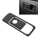 Car Carbon Fiber Front Passenger Seat Storage Handle Decorative Sticker for Volkswagen Tiguan L