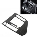 Car Carbon Fiber Gear Shift Panel Decorative Sticker for Volkswagen Tiguan L